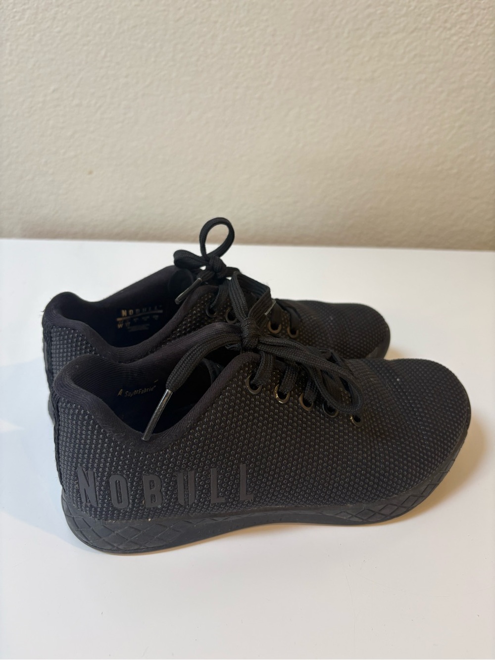 NOBULL Black Knit Low-Profile Sneakers